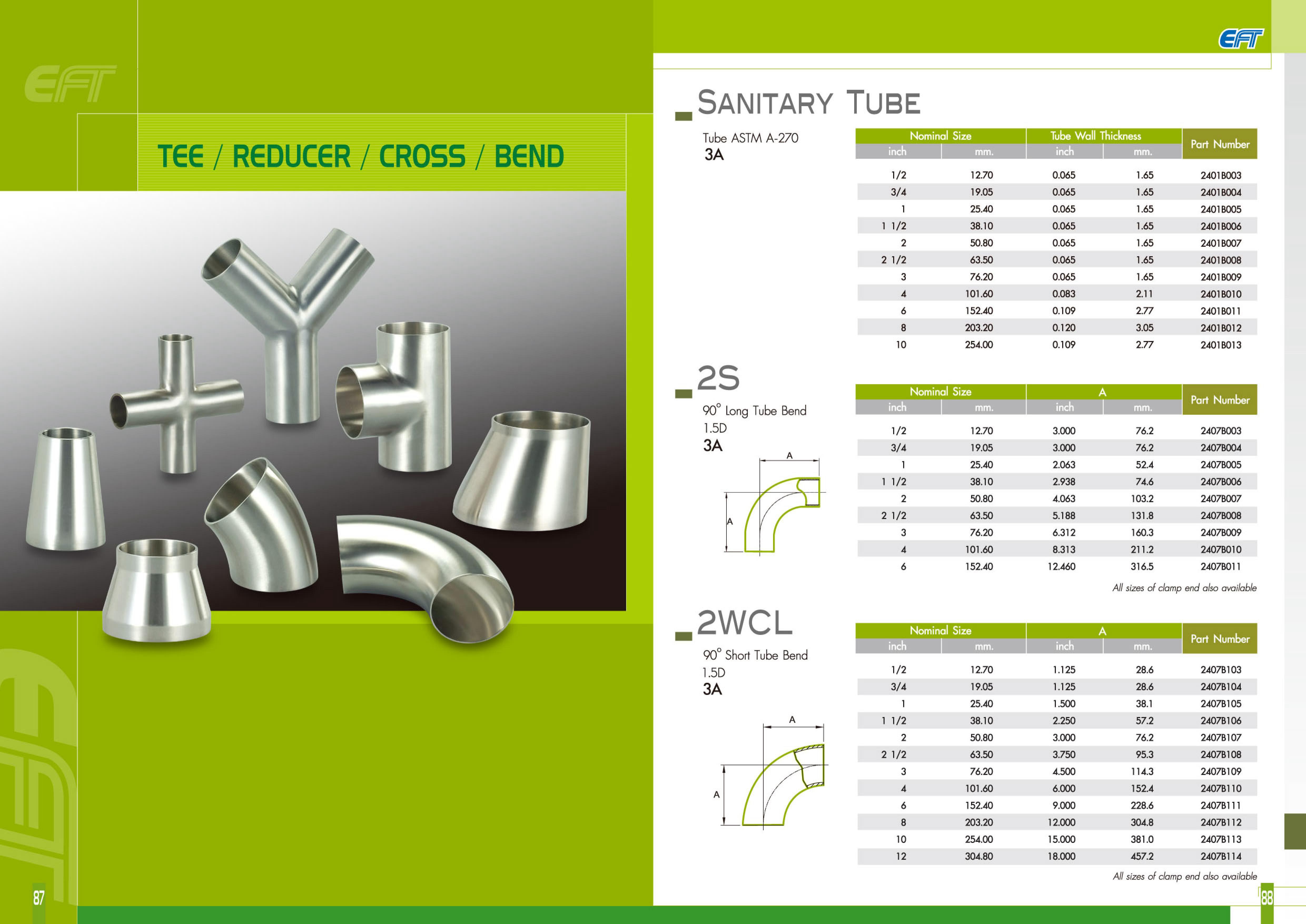 2011 EFT Sanitary Fittings E-Catalog | EVERFIT TECHNOLOGY CO., LTD.